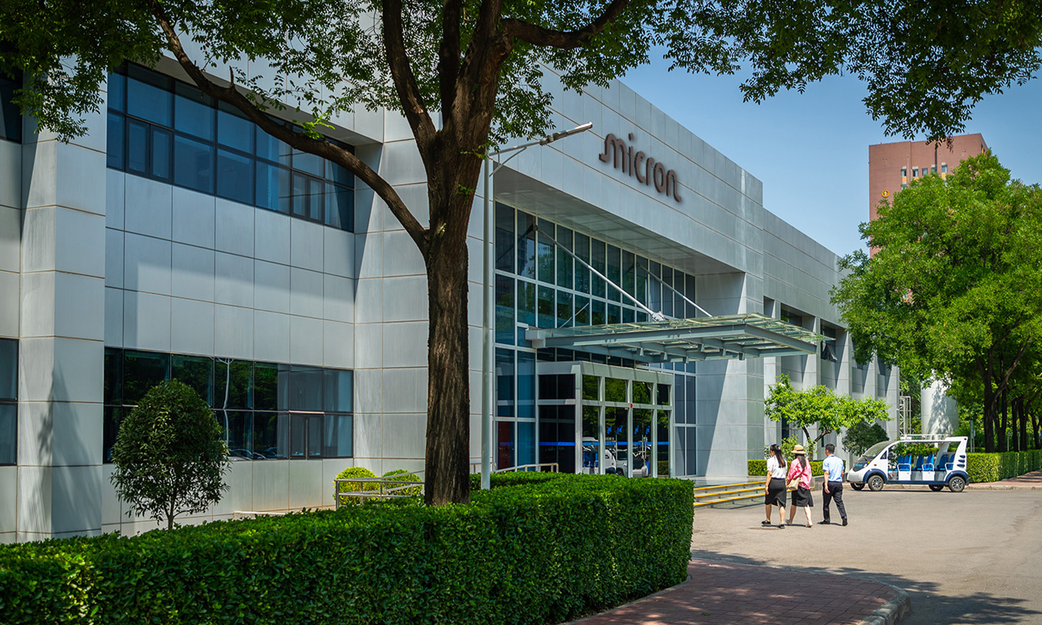 Micron Xian building
